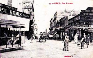 1726- Oran - Rue d'Arzew carrefour Bd Seguin